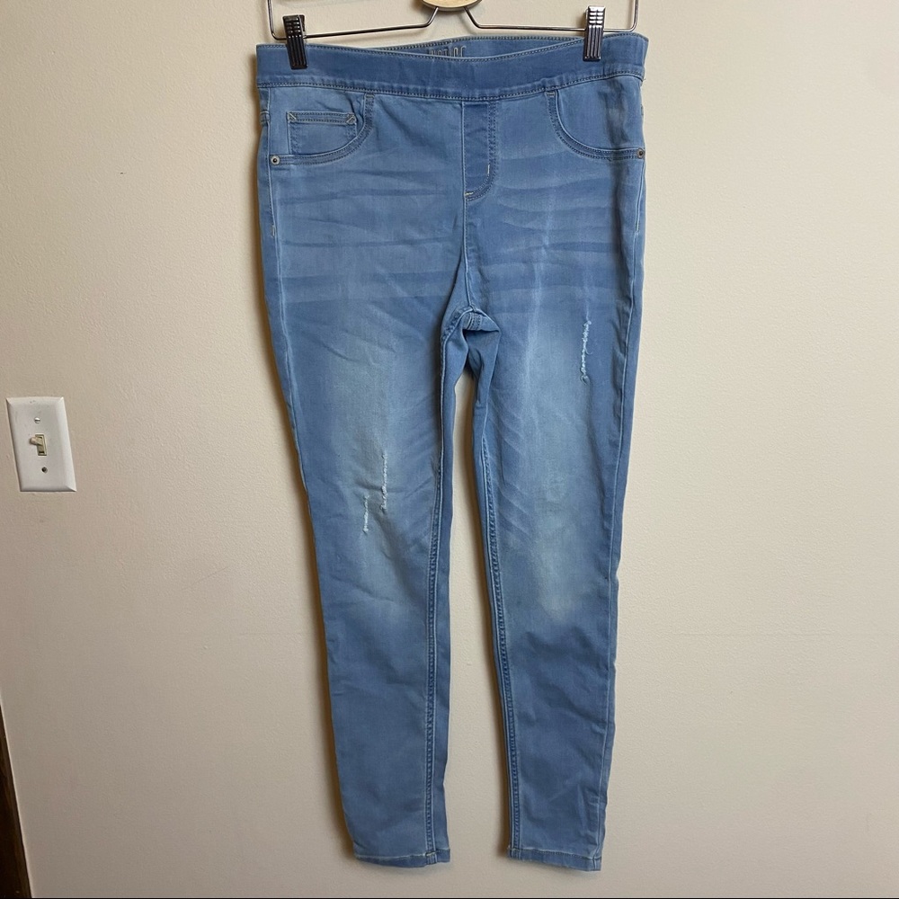 Justice mid rise skinny jeans size 16 plus